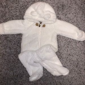 Unisex Hooded Fluffy Bear Suit